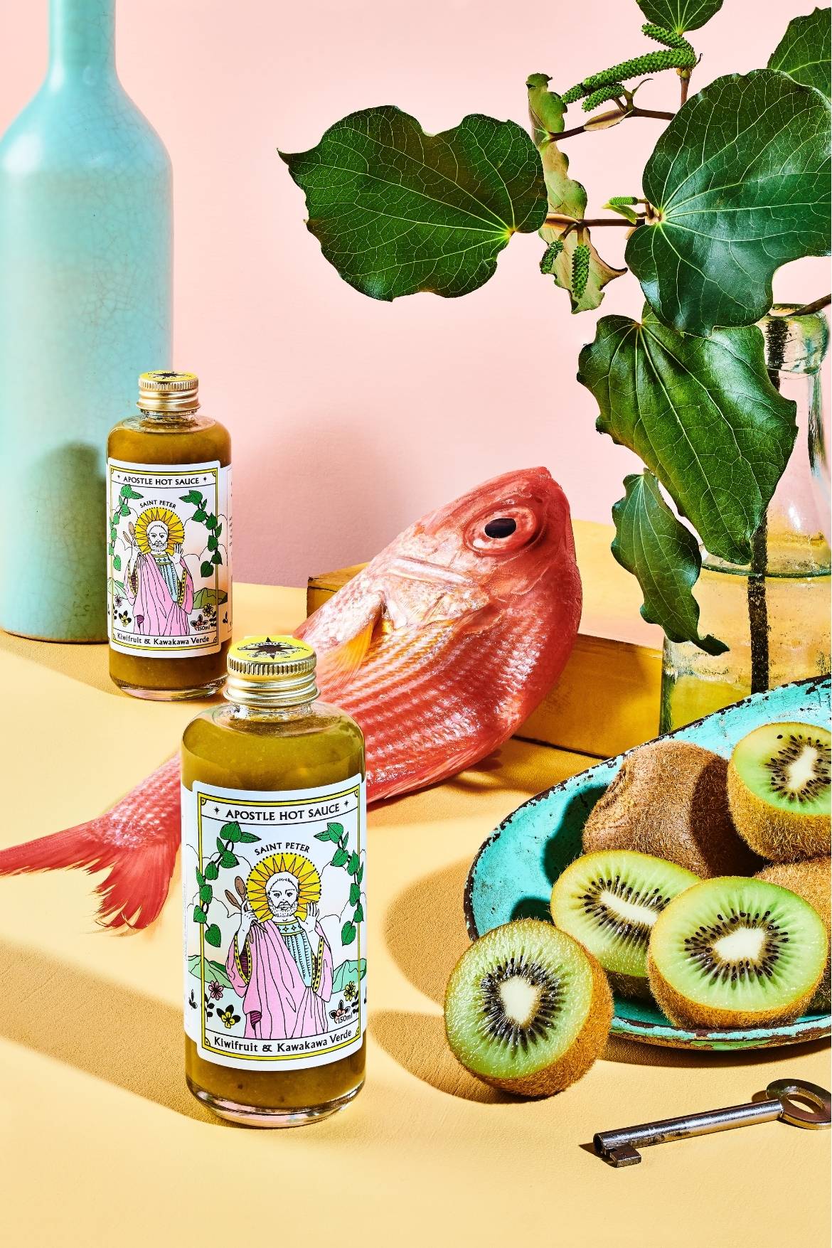 Kiwifruit Verde Sauce with Fish
