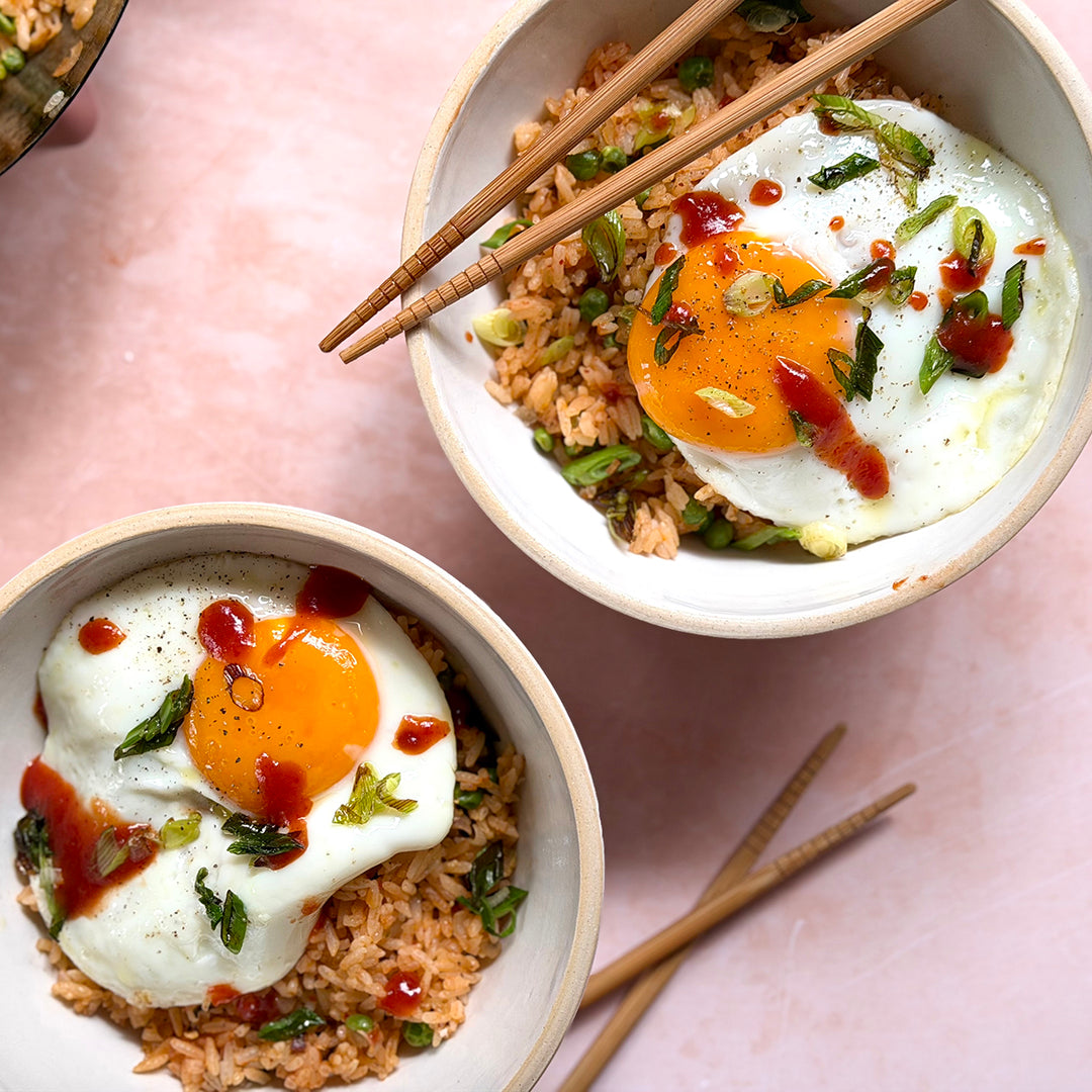 St Francis Kimchi Ketchup Egg Fried Rice