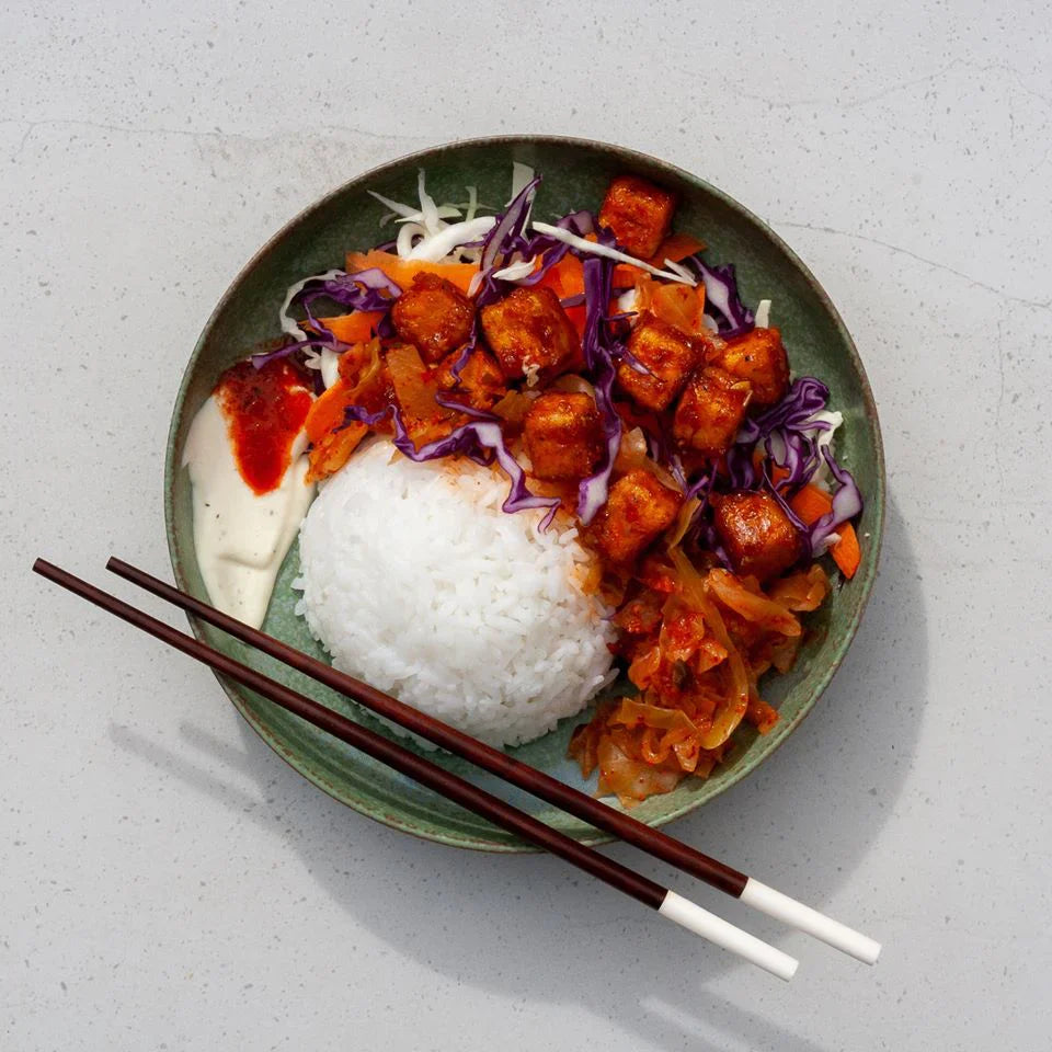Sweet and Sour Tofu with Saint Andrew or Saint Phillip