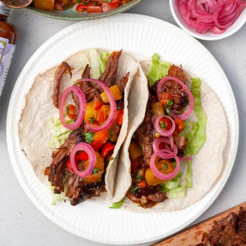 Spicy Beef Brisket with Saint Matthew