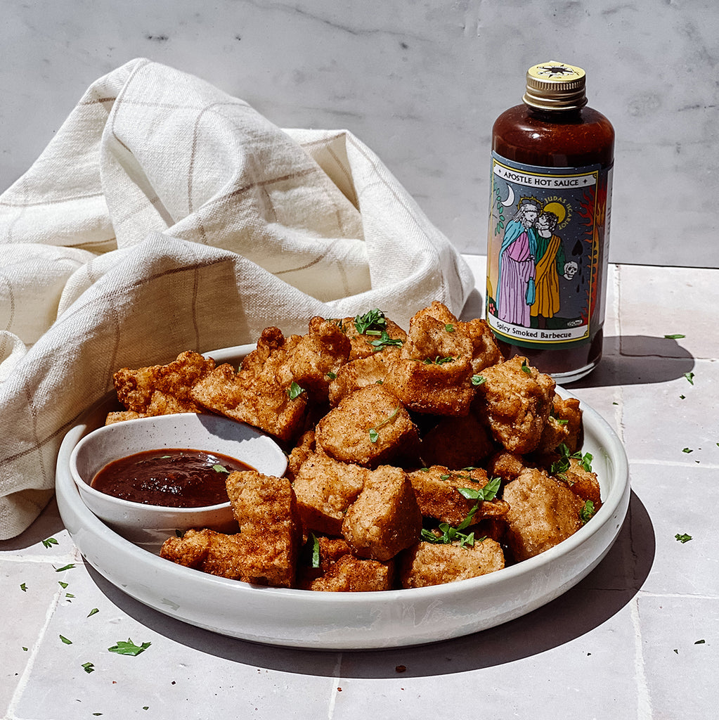 5 Spice Tofu Bites with Judas Iscariot