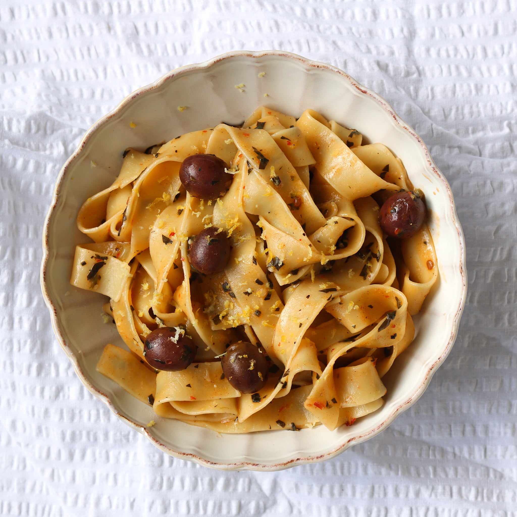 One Pot Pasta Al Limone with Saint Phillip