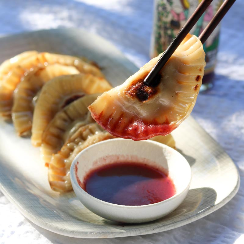 Pork Dumplings with Saint Andrew