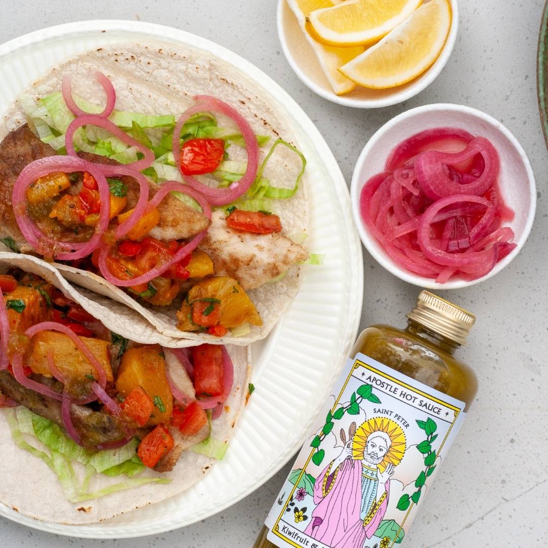 Fish Tacos with Saint Peter