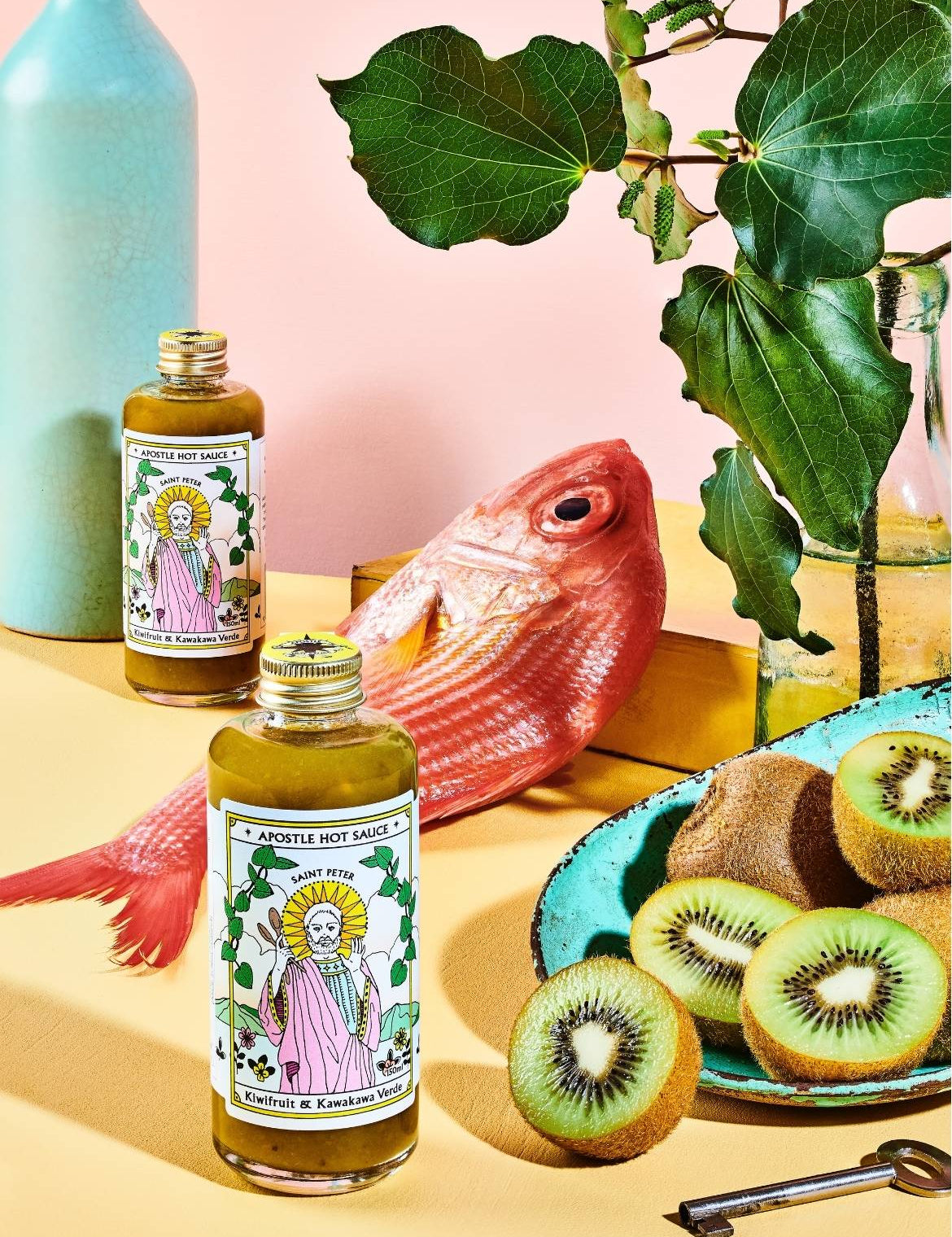 Kiwifruit Verde Sauce with Fish 